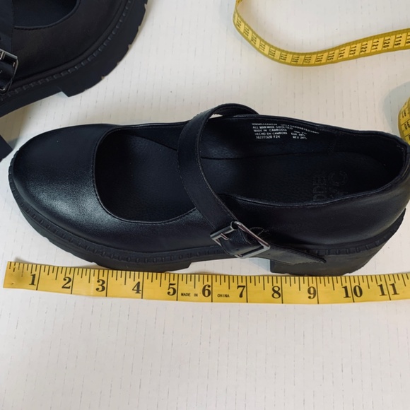 Madden NYC Black Mary Jane Shoe Size 7.5 Platform Chunky Whimsygoth Witchy - Picture 9 of 11